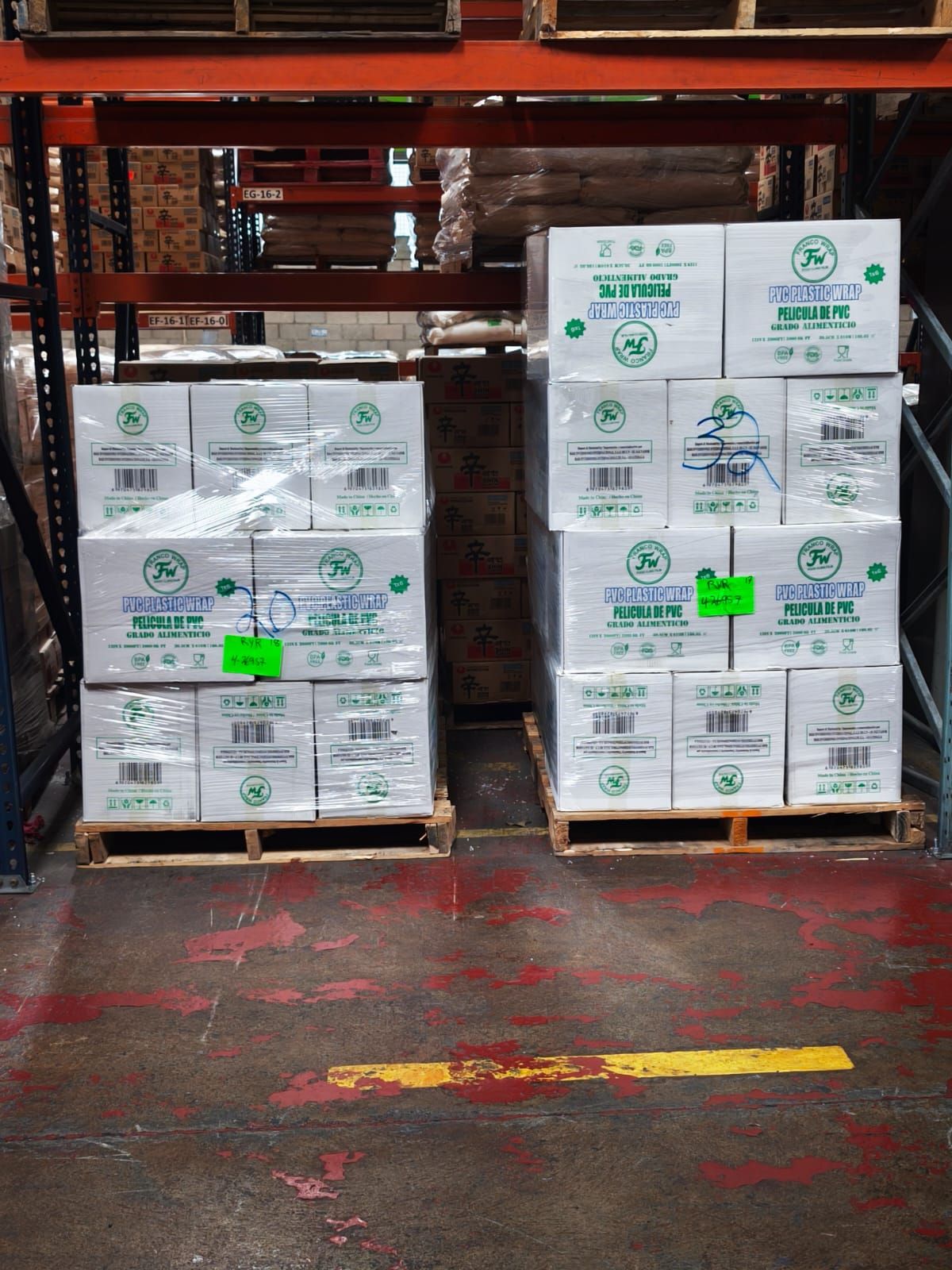 Inventario en bodega